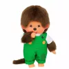 Moncsicsi plüssfigura békás ruhában fiú 20 cm