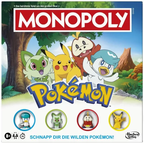 Pokémon Monopoly társasjáték
