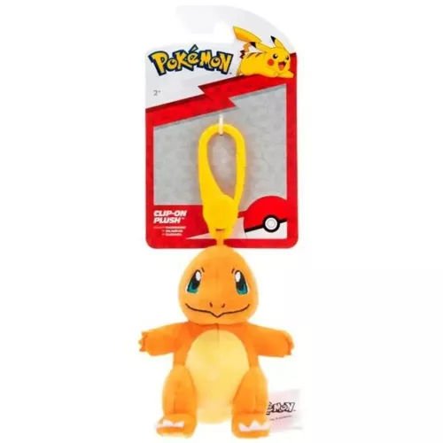 Pokémon Clip N Go plüss 9 cm 4 féle változatban 1 db véletlenszerű