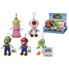 Super Mario plüss kulcstartó 12 cm 1 db véletlenszerű