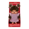 Moncsicsi csillogó ruhás plüss figura rózsaszín 20 cm