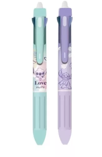 Radírozható toll négyszínű Stitch Disney Pastel