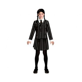 Iskoláslány Gothic Black jelmez 120/130 cm