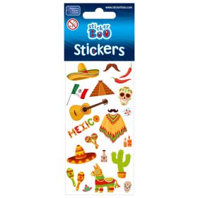 Utazás, Mexikó matrica szett