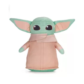 Baby Yoda realisztikus plüssfigura 30 cm Star Wars