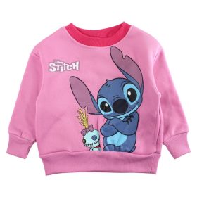   Disney Lilo és Stitch, A csillagkutya Pink gyerek pulóver 2 - 8 év / 92 - 128 cm