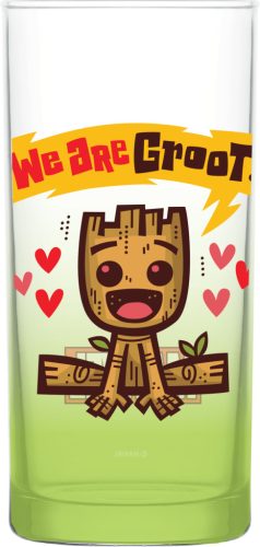 Baby Groot prémium üveg pohár - 290ml