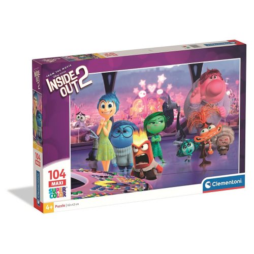 Disney Agymanók Colorful Chaos 104 db-os maxi puzzle Clementoni