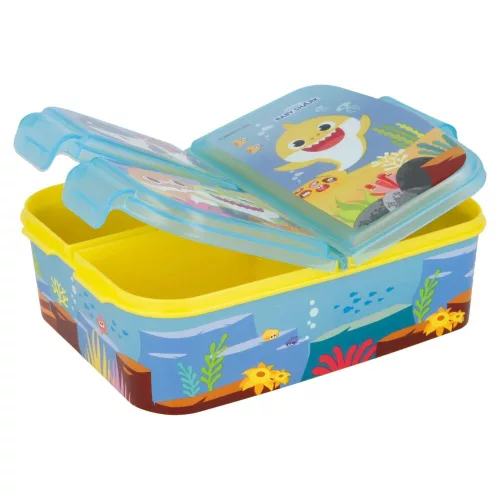 Baby Shark több rekeszes uzsonnásdoboz