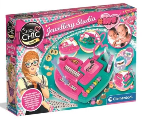 Crazy Chic BFF ékszerkészítő kreatív szett Clementoni
