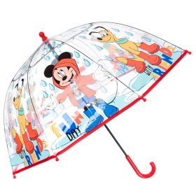 Disney Mickey Fun Day gyerek átlátszó esernyő Ø72 cm