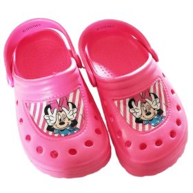 Disney Minnie Peek-a-Bow Pink gyerek papucs clog 26/27