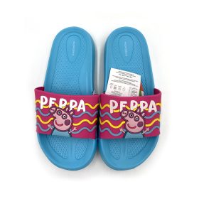 Peppa malac gyerek papucs - Kék - 25/26
