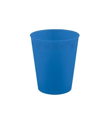 Kék Bright Blue micro prémium műanyag pohár 250 ml