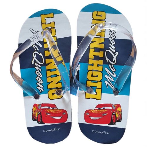 Disney Verdák Lightning gyerek papucs, Flip-Flop 28/29
