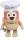 Bluey Szakács Bingo plüss figura 20 cm
