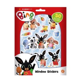   Bing nyuszi ablakmatrica szett - 45 db - újra és újra ragaszthatóak