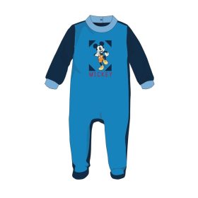   Disney Mickey egér baba velúr rugdalózó - sötétkék - 0-1 hónapos babának