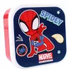 Spidey Fresh Bites uzsonnás doboz szett 3 darabos gyerekeknek