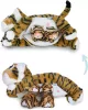 Mamanimals mama tigris és 2 kölyke plüss szett