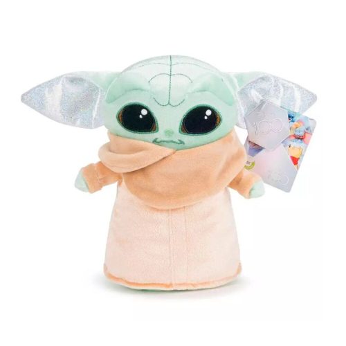 Baby Yoda plüssfigura 30 cm The Mandalorian Platinum 100th