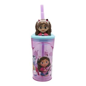 Gabby babaháza 3D figurás tumbler 360ml