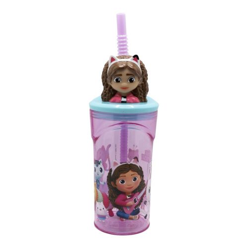 Gabby babaháza 3D figurás tumbler 360ml