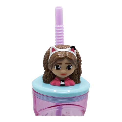 Gabby babaháza 3D figurás tumbler 360ml
