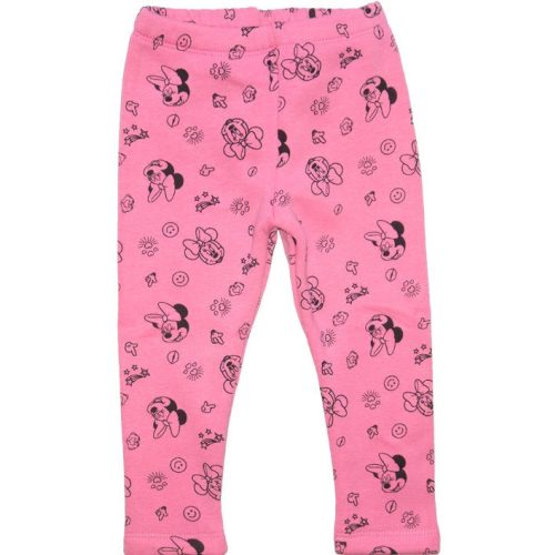 Disney Minnie Light Pink baba, vastag leggings 12/18 hó