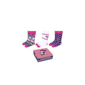 Minnie egér zokni szett díszdobozban - 3 pár egyben
