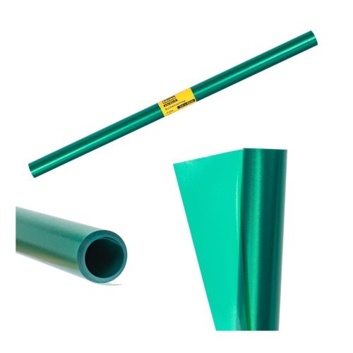 Átlátszó celofán - halvány zöld - 200 cm x 40 cm