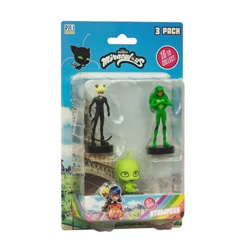 Miraculous figura szett nyomdákkal - sokféle - 1 db szett