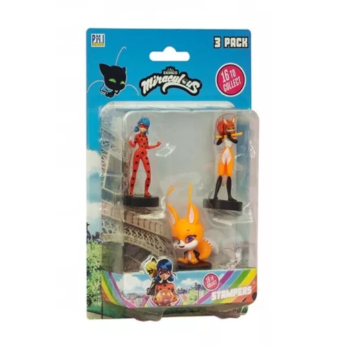 Miraculous figura szett nyomdákkal - sokféle - 1 db szett