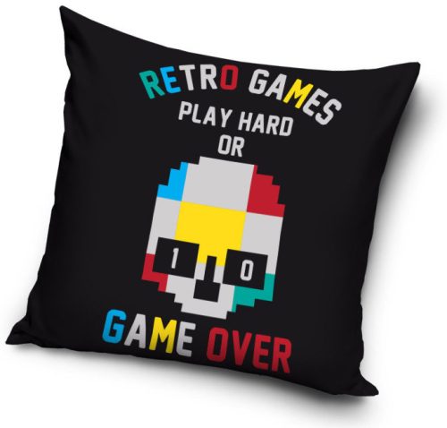 Gamer Retro Games párnahuzat 40x40 cm