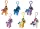 My Little Pony kulcstartós plüss 12 cm