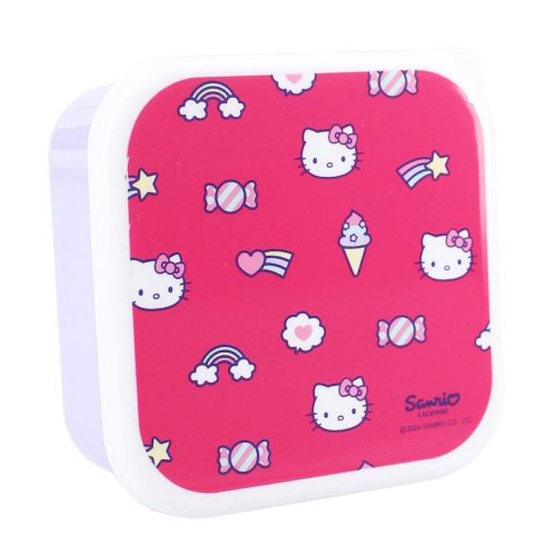 Hello Kitty uzsonnás doboz szett