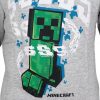Minecraft Grey gyerek pulóver 8 év / 128 cm