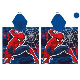 Pókember 55x110 cm gyorsan száradó poncsó