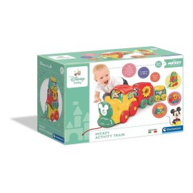   Disney Mickey Choo Choo készségfejlesztő kisvonat Clementoni