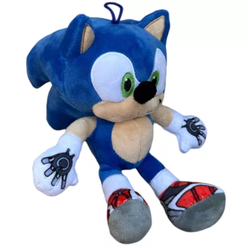Sonic Prime Sonic plüssfigura 20 cm akasztózsinórral
