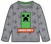 Minecraft Grey gyerek kötött pulóver 9 év / 134 cm