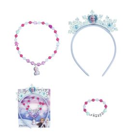 Jégvarázs hajpánt ékszerekkel szettben