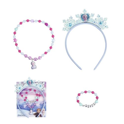 Jégvarázs hajpánt ékszerekkel szettben