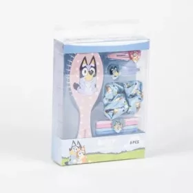   Bluey 4 részes szépségápolási készlet (2 hajgumi+karkötő+hajkefe)