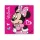 Disney Minnie Love kéztörlő, arctörlő, törölköző 30x30cm