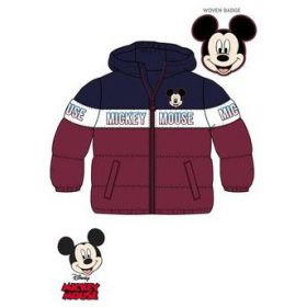Disney Mickey Burgundy baba bélelt kabát 6 hó