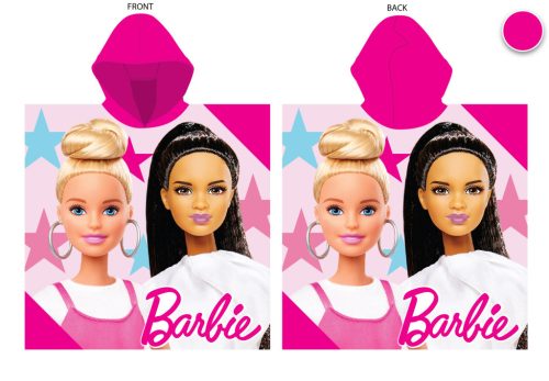 Barbie 55x110 cm gyorsan száradó poncsó