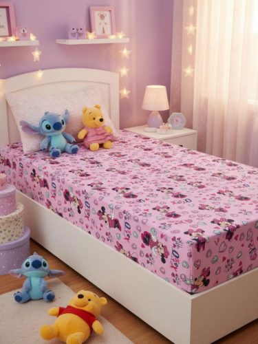 Disney Minnie XoXo gumis lepedő 90x200 cm