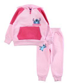   Disney Lilo és Stitch, A csillagkutya Pink gyerek melegítő, jogging szett 2 - 8 év / 92 - 128 cm