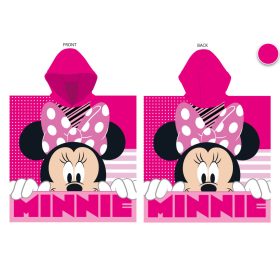 Disney Minnie egér 55x110 cm gyorsan száradó poncsó